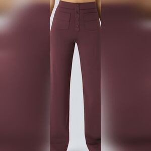 HALARA Day Stretch High Waisted Women's Pocket Straight Leg Casual Pants